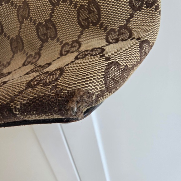 Gucci VTG Canvas Eclipse Tote - Picture 13 of 16